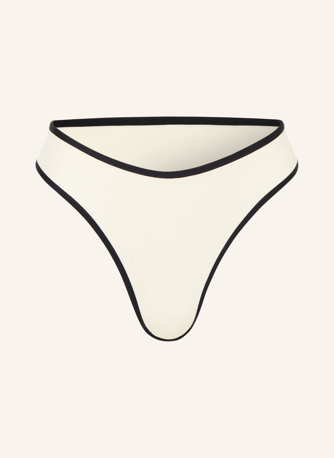 Seafolly Dół Od Bikini Z Wysokim Stanem Beach Bound weiss