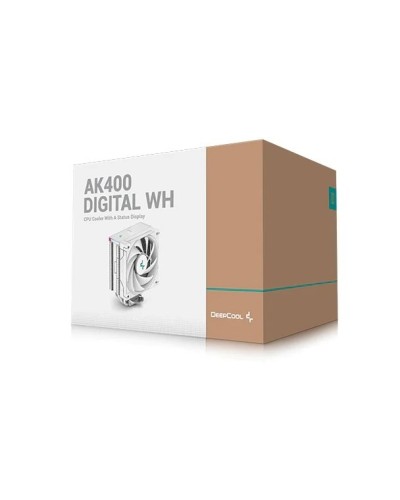 Chłodzenie DeepCool AK400 DIGITAL SE WH R-AK400-WHADMN-GJD