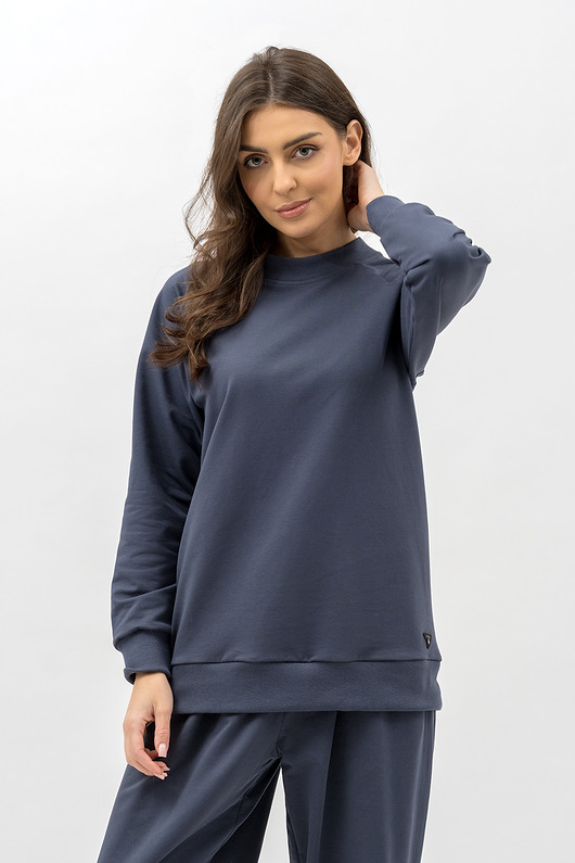 Bluza damska raglan basic ,,ADALET grafit