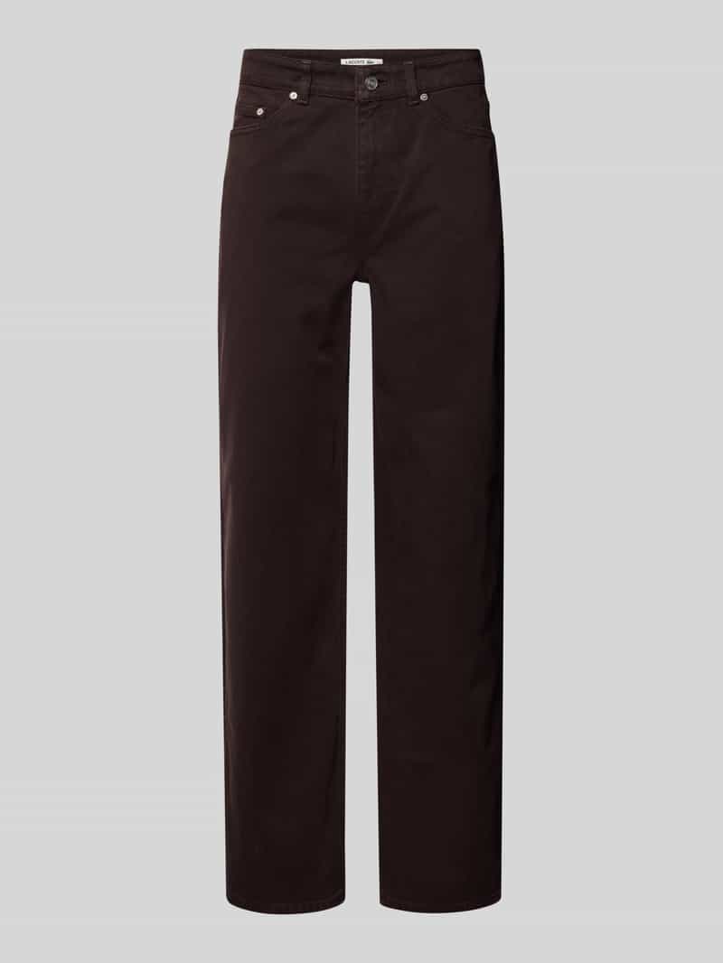 Jeansy z prostą nogawką z czystej bawełny