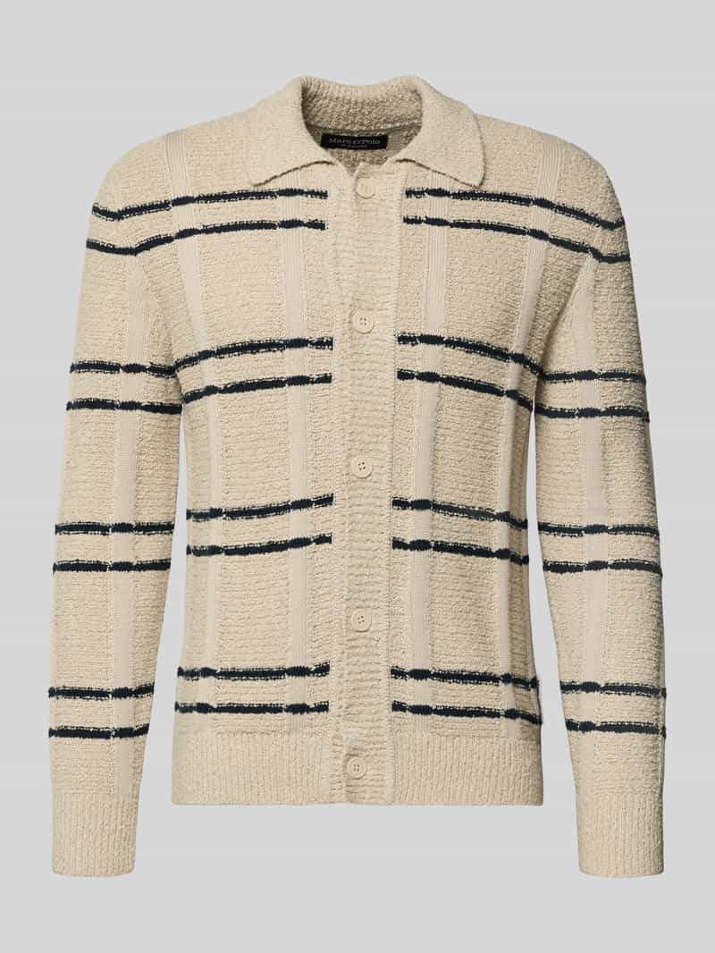 Kurtka z dzianiny o kroju regular fit z mieszanki bawełny