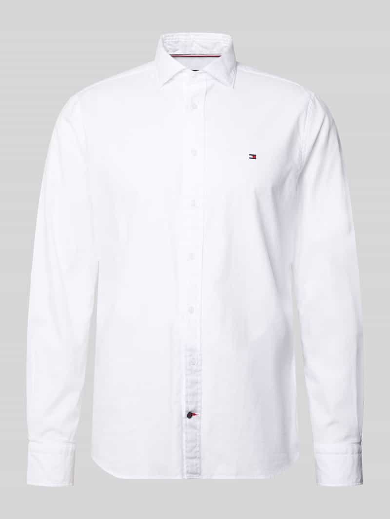 Koszula biznesowa o kroju regular fit z czystej bawełny