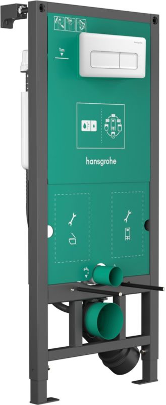 Hansgrohe Stelaż podtynkowy WC Iframe Original Q chrom