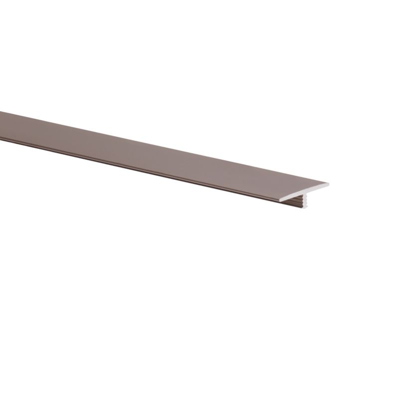 Profil łączący aluminiowy gładki 1000 x 29 x 8 x 2 mm tytan