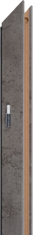 Baza ościeżnicy regulowana 100-140 mm prawa ciemny beton
