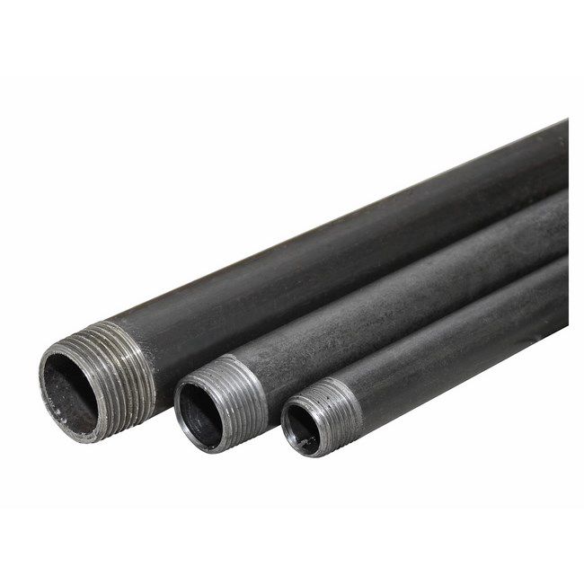 Rura gwintowana 20 x 3000 mm czarna