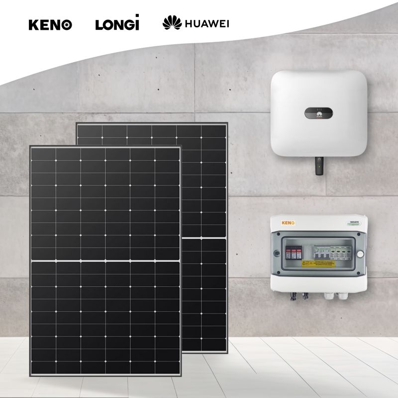Zestaw fotowoltaiki dachowej konstrukcja na blachodachówkę moc 6,96 kWp standard