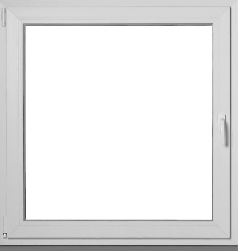 Okno PVC rozwierno-uchylne dwuszybowe 1165 x 1135 mm lewe białe
