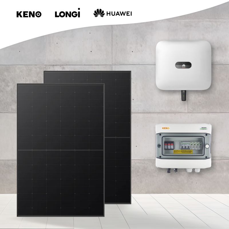Zestaw fotowoltaiki dachowej konstrukcja na dachówkę moc 5,16 kWp full black