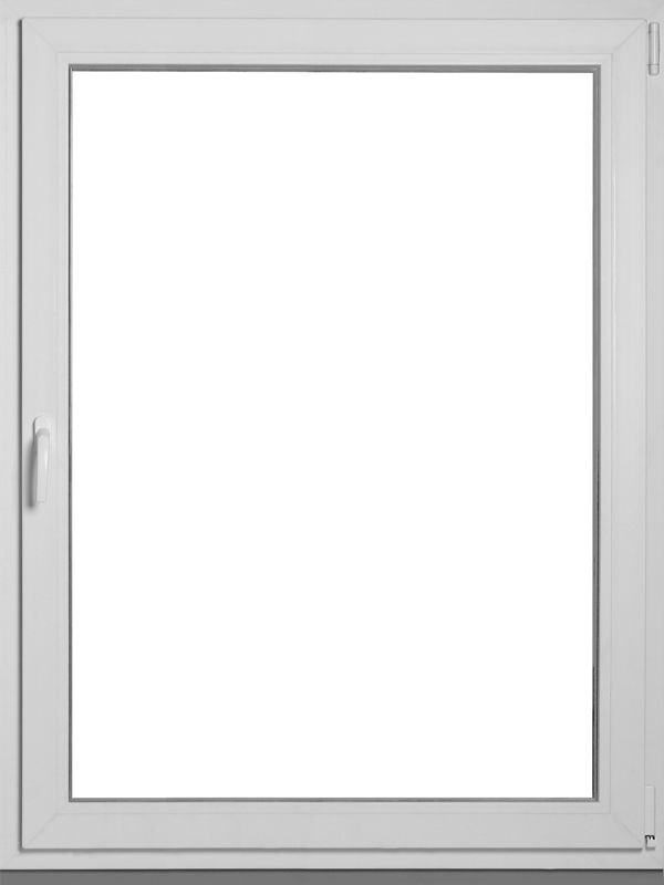 Okno PVC rozwierno-uchylne 1165 x 1435 mm prawe białe