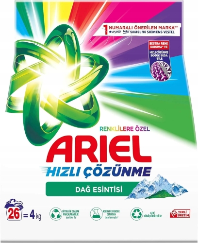 Ariel Kolor Proszek do prania, 4 kg