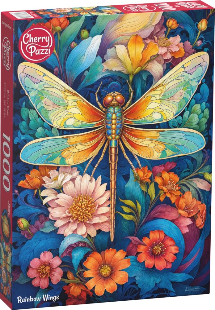 Puzzle 1000 CherryPazzi Rainbow Wings 31391 - puzzle