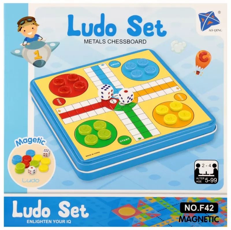 Gra Chińczyk magnetyczny Mega Creative 571878 - gra