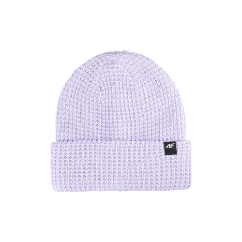 Czapka zimowa damska 4F beanie ciepła Knitted ACAPU558-52S