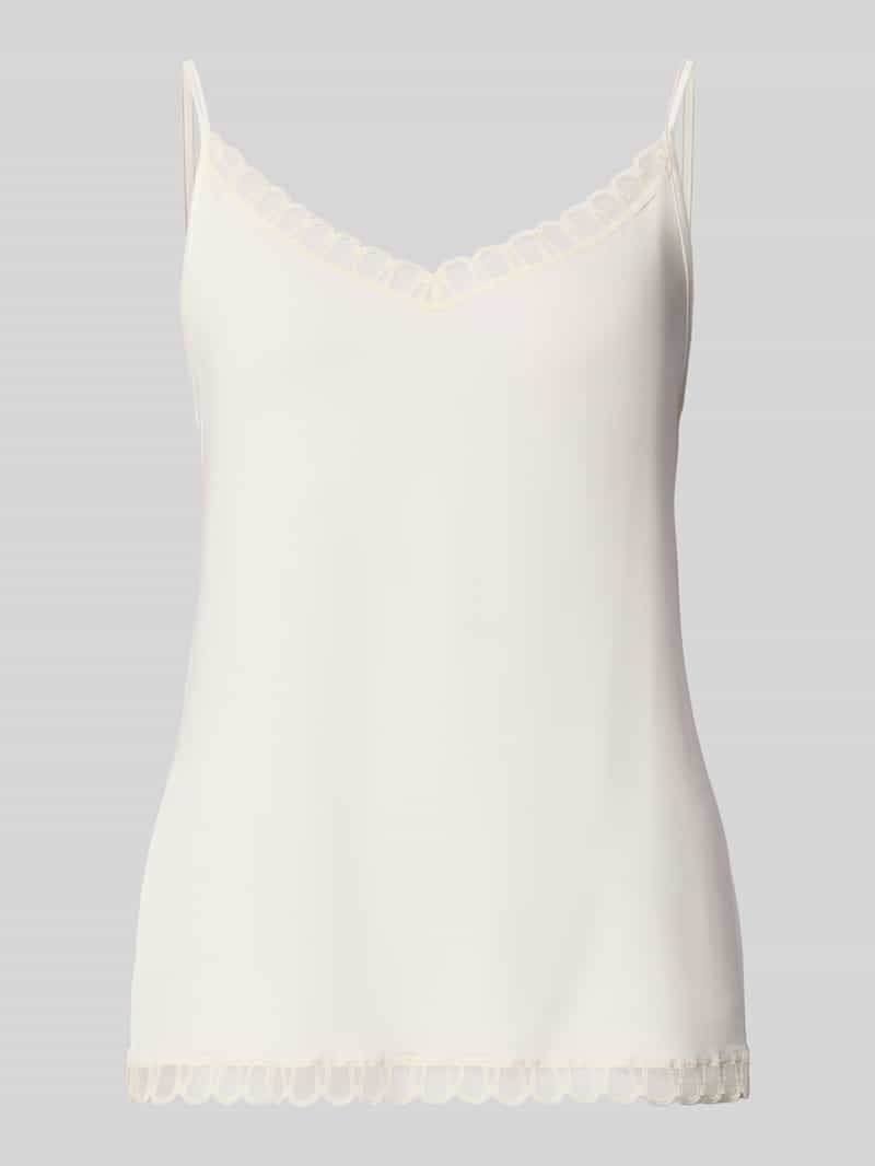 Top o kroju relaxed fit z mieszanki wiskozy model ‘Poetry’