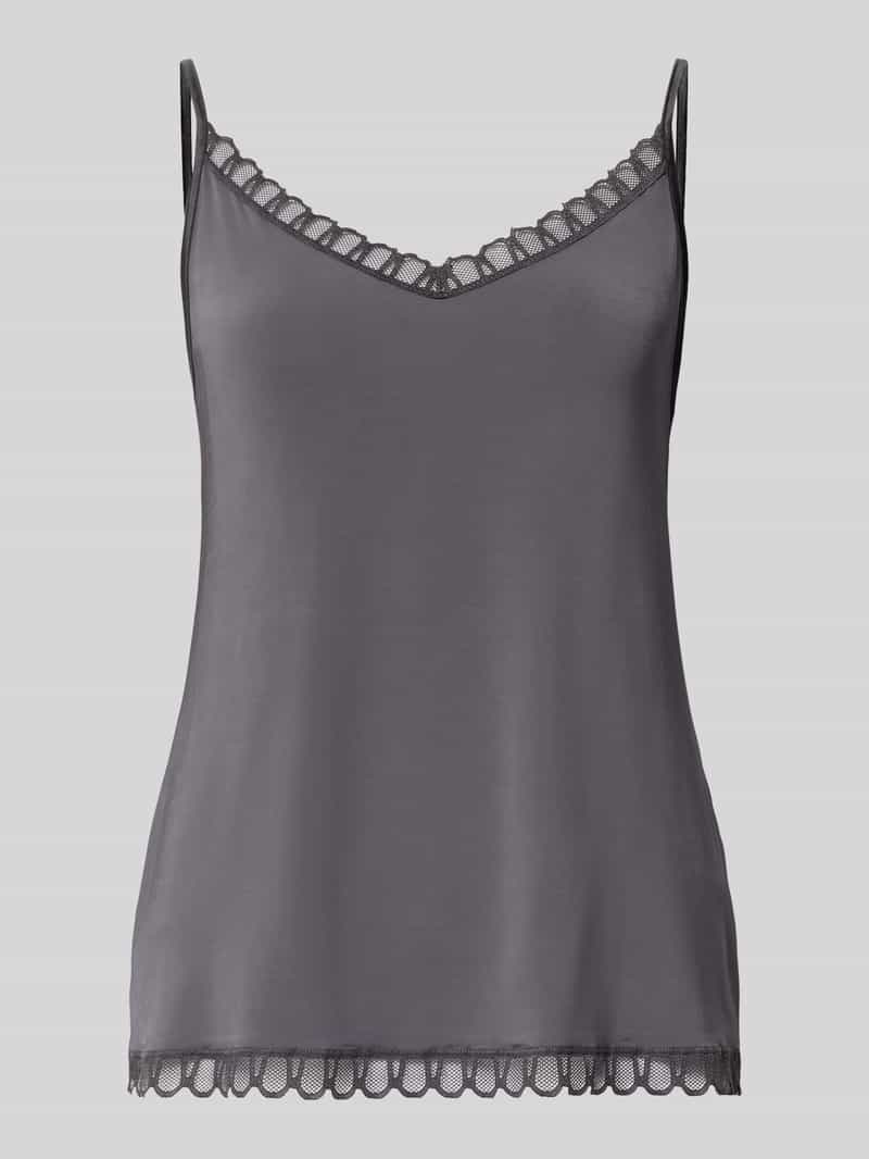 Top o kroju relaxed fit z mieszanki wiskozy model ‘Poetry’