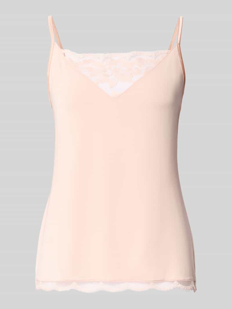 Top o kroju regular fit z mieszanki wiskozy model ‘Vogue’