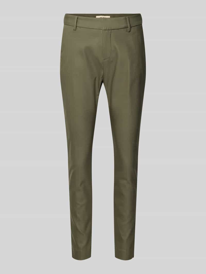 Spodnie materiałowe z kieszeniami z tyłu model ‘Abbey’