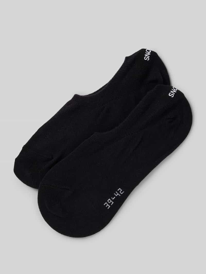 Skarpetki stopki z nadrukiem z logo w zestawie 2 szt.