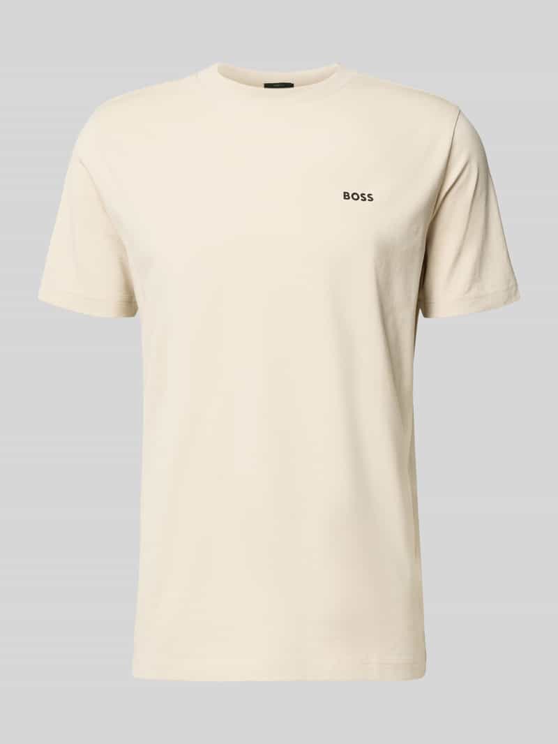 T-shirt o kroju regular fit z mieszanki bawełny
