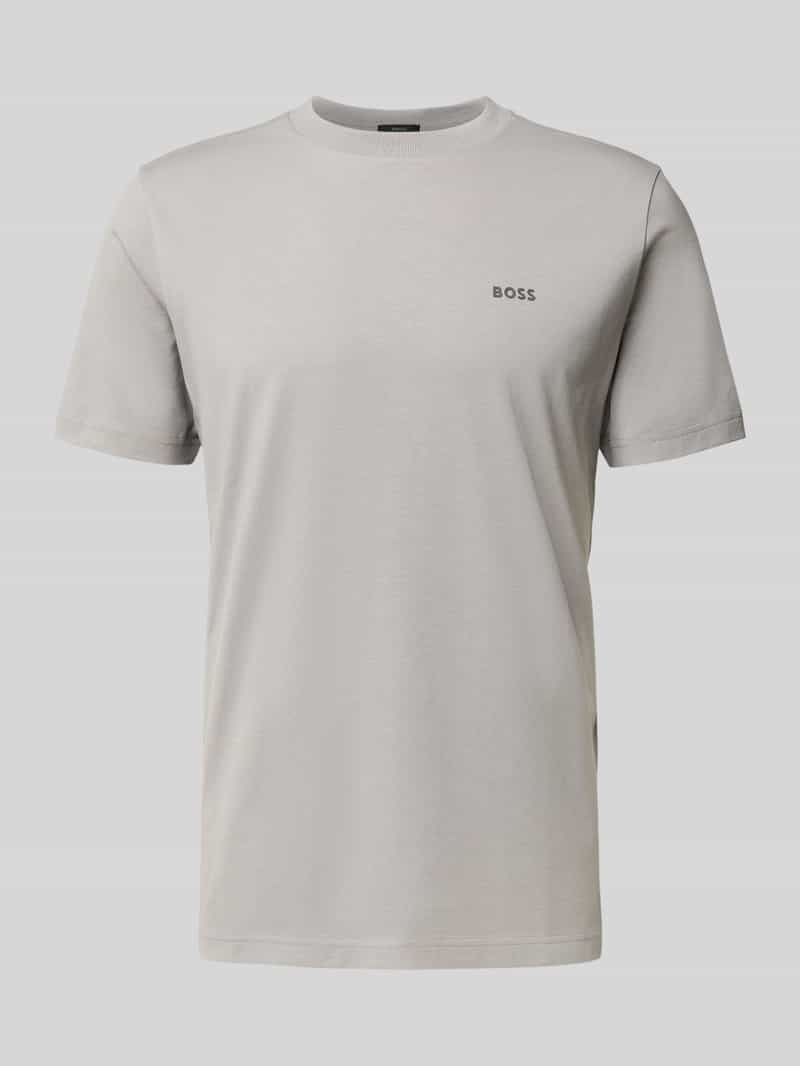 T-shirt o kroju regular fit z mieszanki bawełny