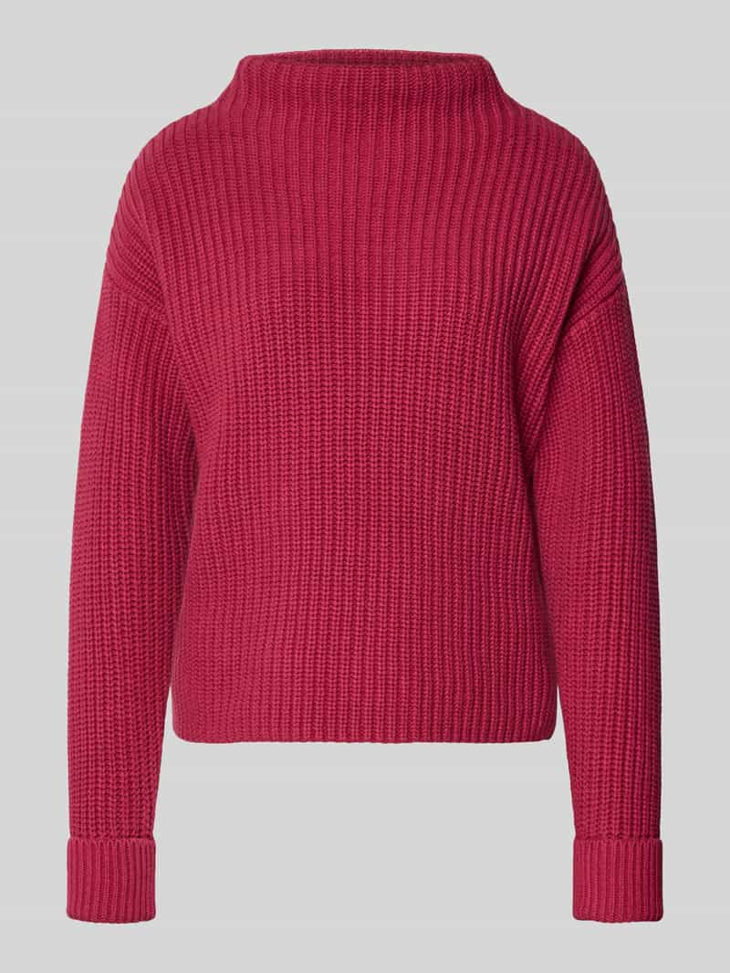 Golf o kroju regular fit z mieszanki bawełny model ‘SELMA’