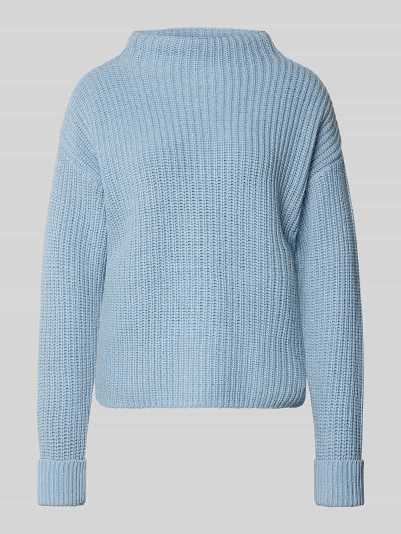 Golf o kroju regular fit z mieszanki bawełny model ‘SELMA’