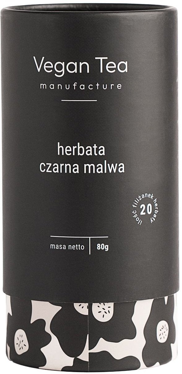 Vegan Tea - herbata czarna sypana Czarna Malwa 80 g