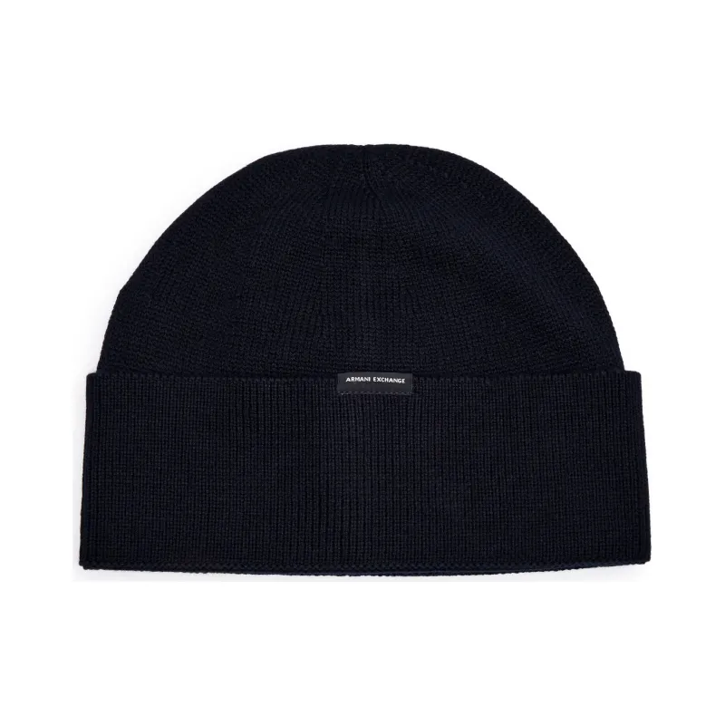 Armani Exchange Czapka | z dodatkiem wełny