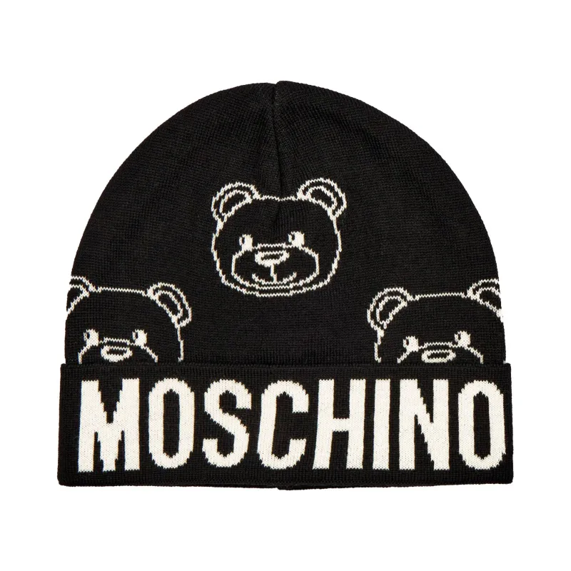 Moschino Czapka z dodatkiem wełny