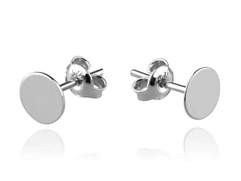 Kolczyki koła - 6mm