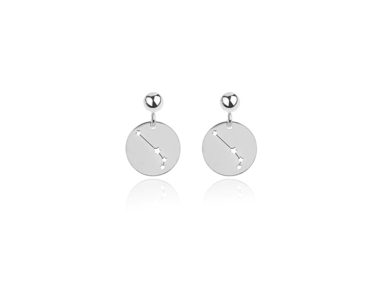 Kolczyki ze znakami zodiaku