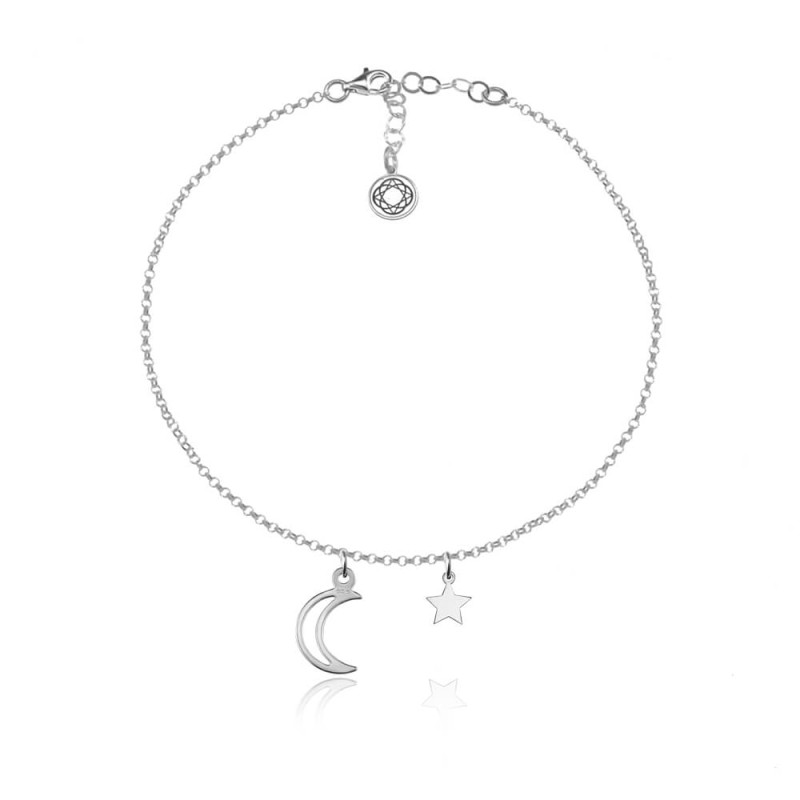 Bransoletka Księżyc i Gwiazdka