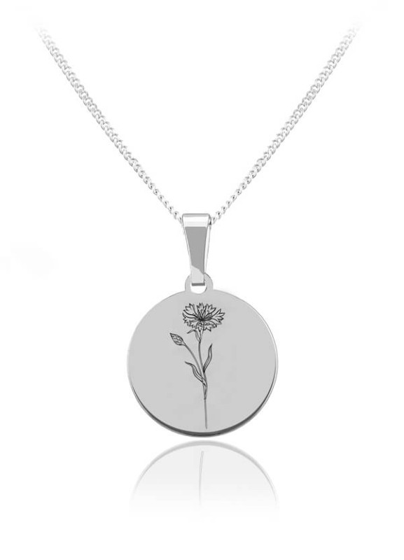 Kwiaty Polskie - Naszyjnik z Chabrem