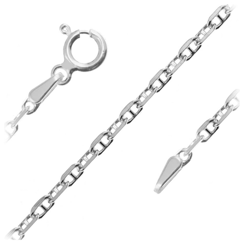 Łańcuszek srebrny Marina M