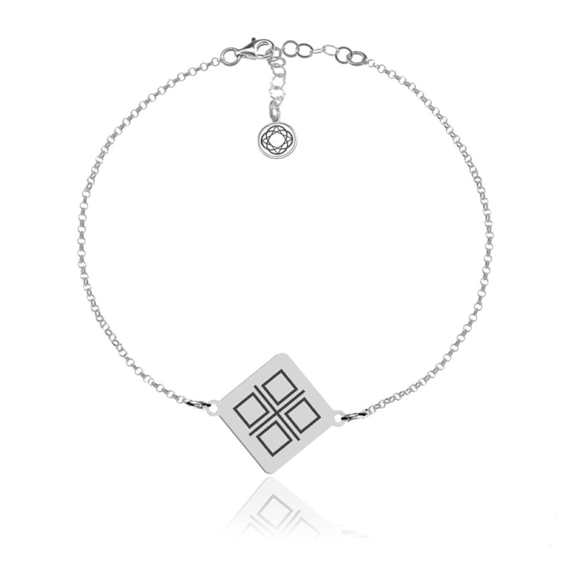 Srebrna bransoletka Mokosz I - Grawer