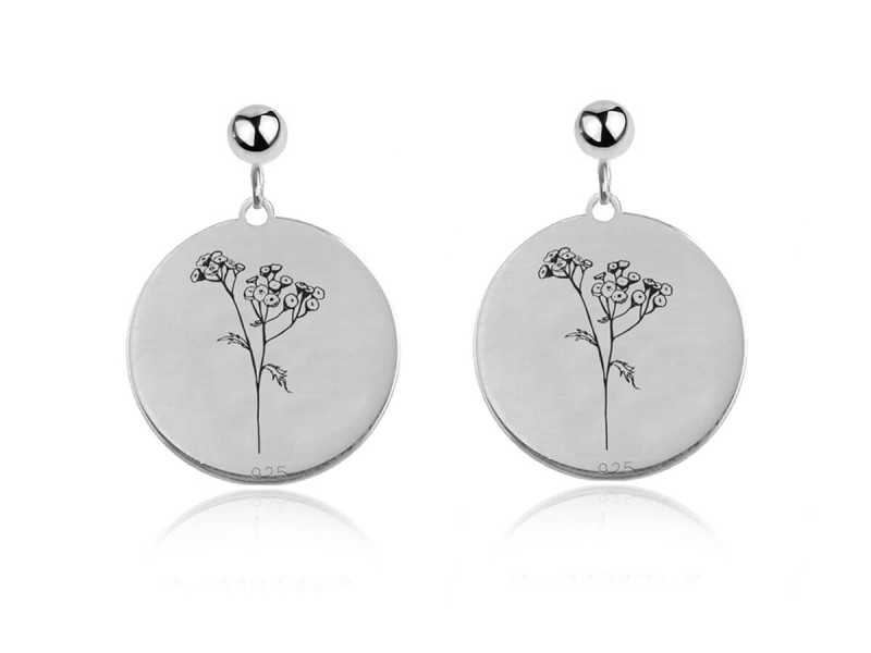 Kwiaty Polskie - Kolczyki z Wrotyczem