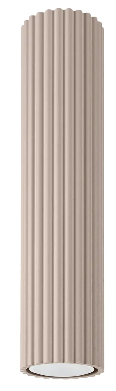 Loftowa lampa sufitowa taupe 30 cm N2-H65