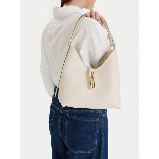 Torebka Furla Goccia S WB01979 BX3353 KH PNN00 Écru