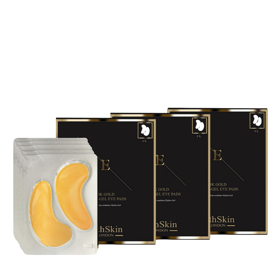 ErthSkin London Potrójny plaster pod oczy z kolagenem i złotem Płatki pod oczy 3 ct Damski