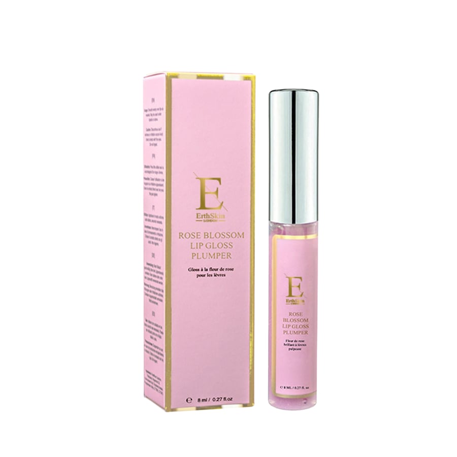 ErthSkin London Błyszczyk do ust Rose Petal Lip Gloss Plumper Błyszczyki 8 ml 1 sztuka