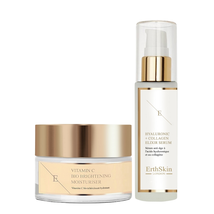 ErthSkin London Rozjaśniający i ujędrniający duet Serum przeciwzmarszczkowe 1 ct Damski