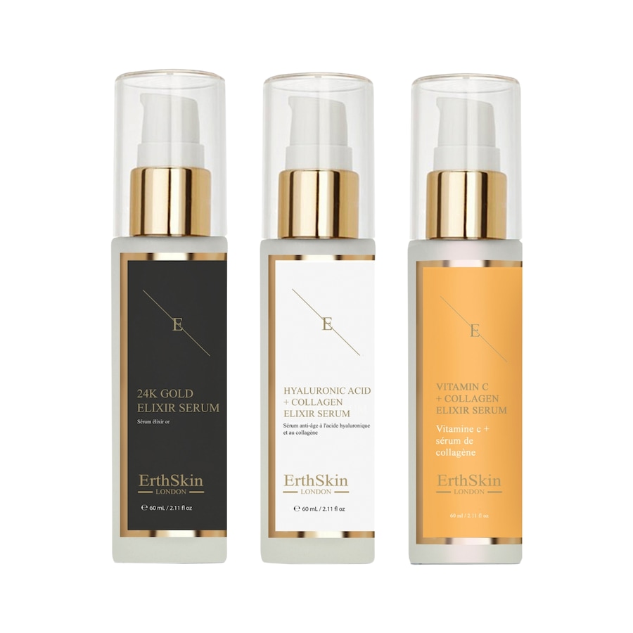 ErthSkin London Zestaw serum Triple Power Glow Serum przeciwzmarszczkowe 1 ct Damski