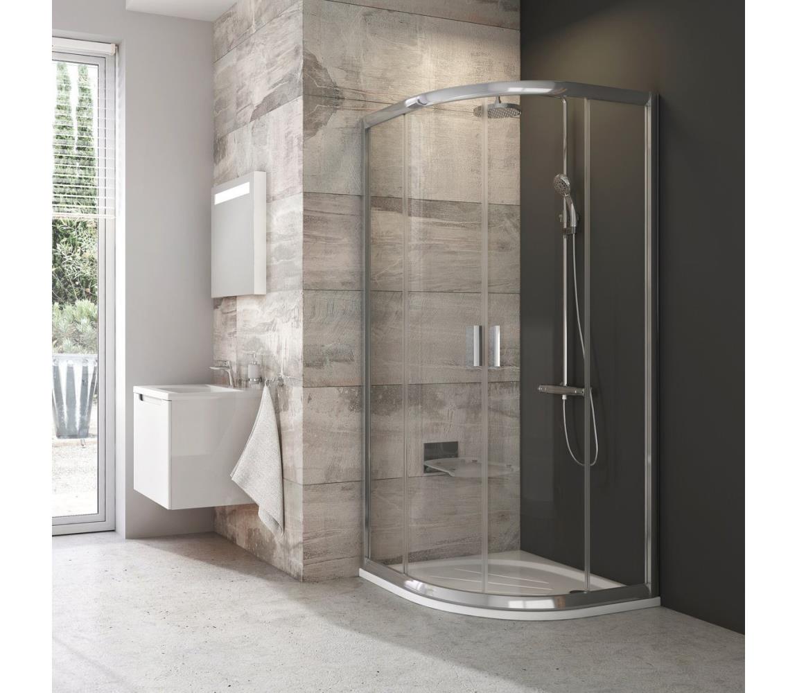 Ravak 3B270C00Z1B-Kabina prysznicowa czteroczęściowa półokrągła BLIX 90x90cm chrom błyszczący