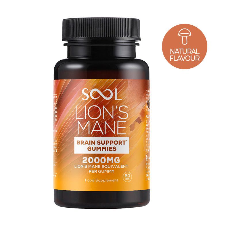 Żelki Lion’s Mane Mushroom Vegan 60szt – Brain Support