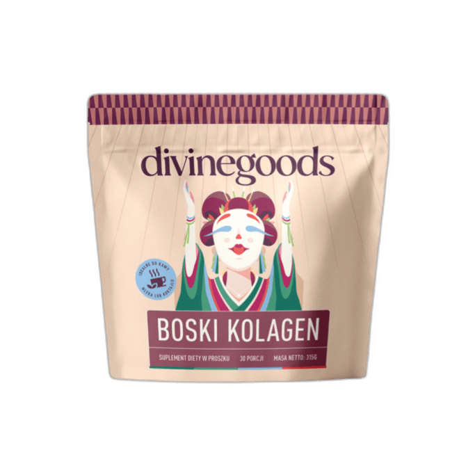 Boski Kolagen – Duet kolagenu grass‑fed i tremelli dla skóry pełnej sprężystości – Divine Goods by.herbs