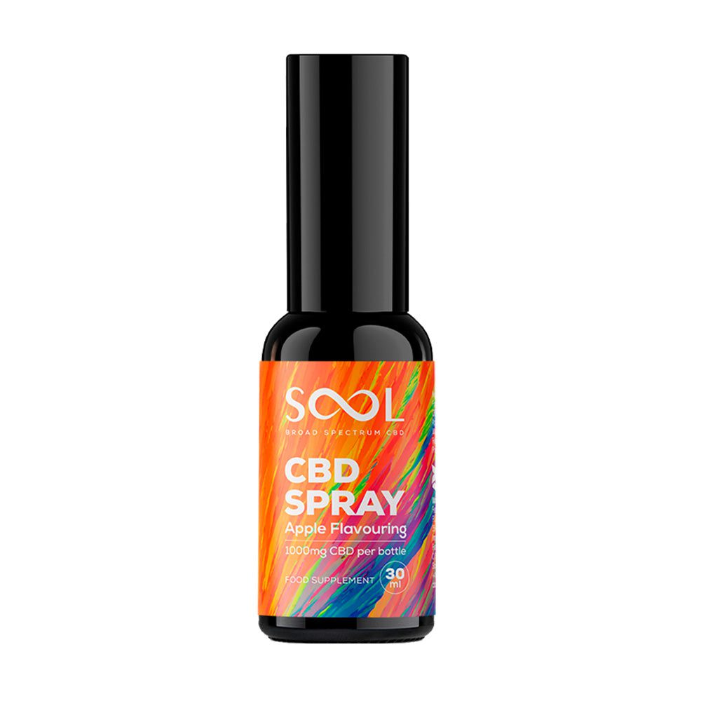 Spray CBD 1000mg Apple – Broad Spectrum 30ml