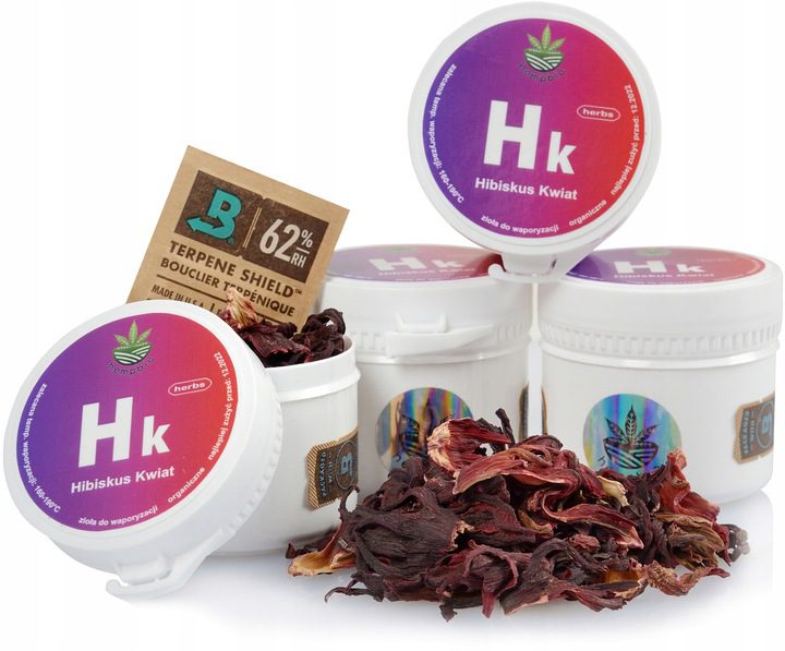 HIBISKUS zioła KWIAT susz do aromaterapii wzmacnia