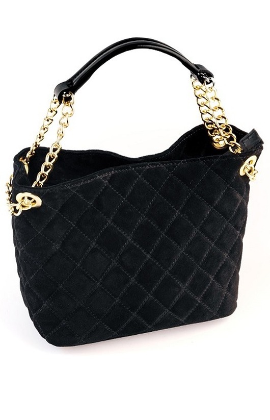 Torebka Skórzana - pikowana (6963)