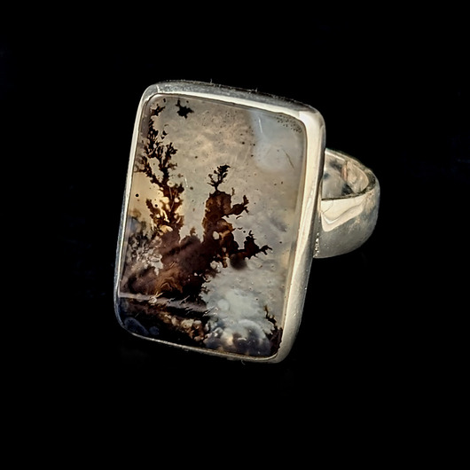 Pierścionek montana agat